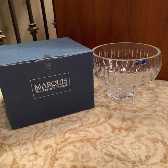 Marquis By Waterford Crystal Sheridan 8” Inch Bowl - Picture 10 of 12